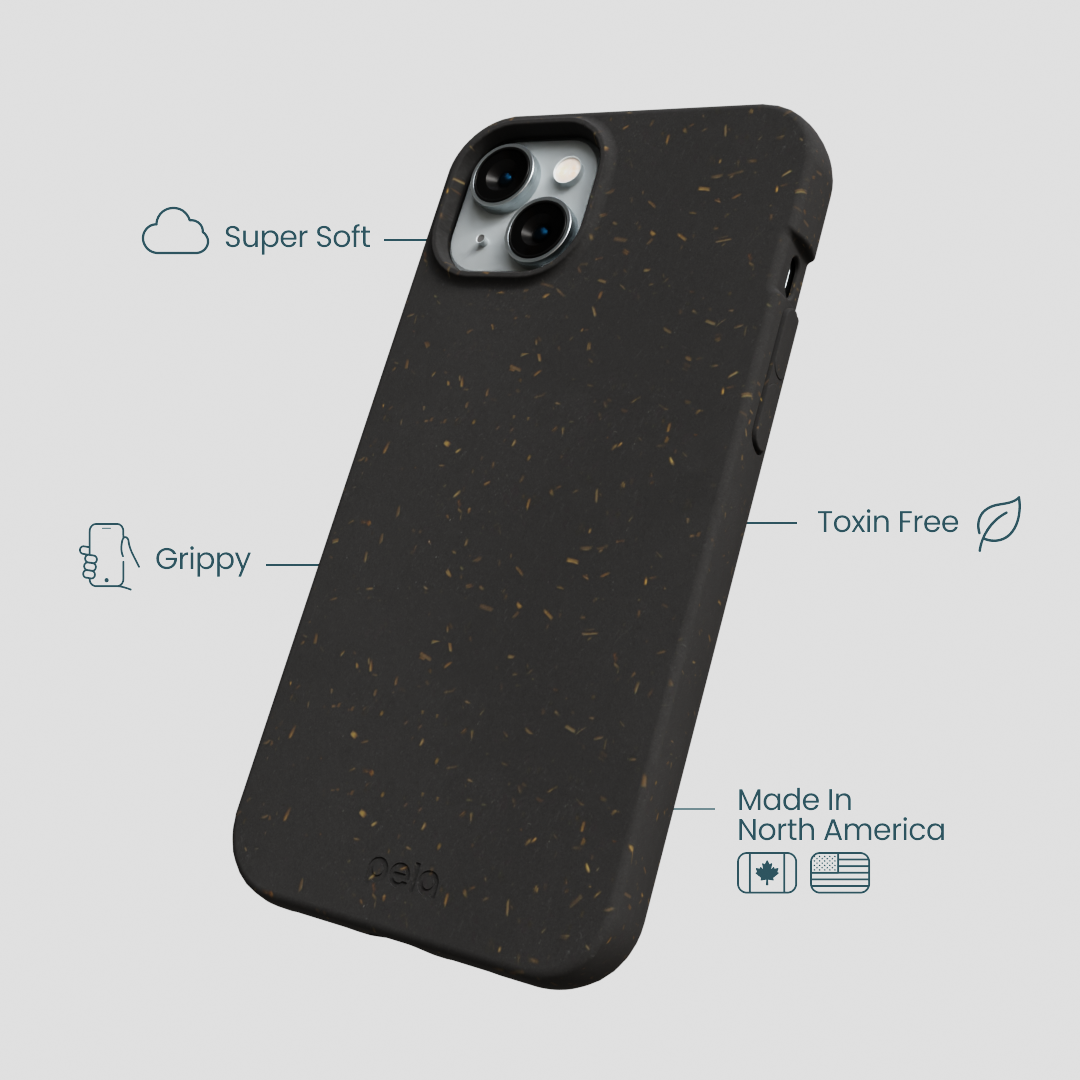 Black iPhone 15 Plus Case