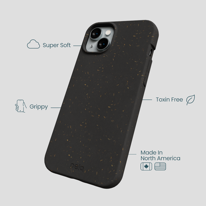 Black iPhone 15 Plus Case