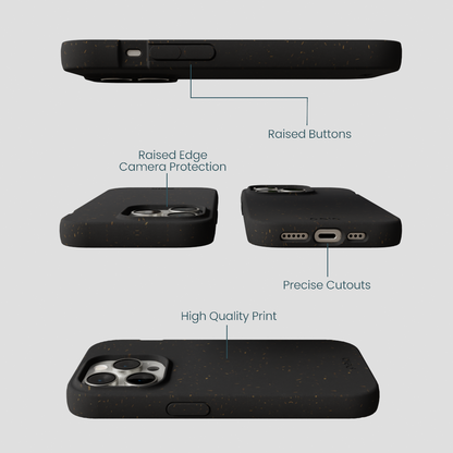 Black iPhone 15 Pro Case