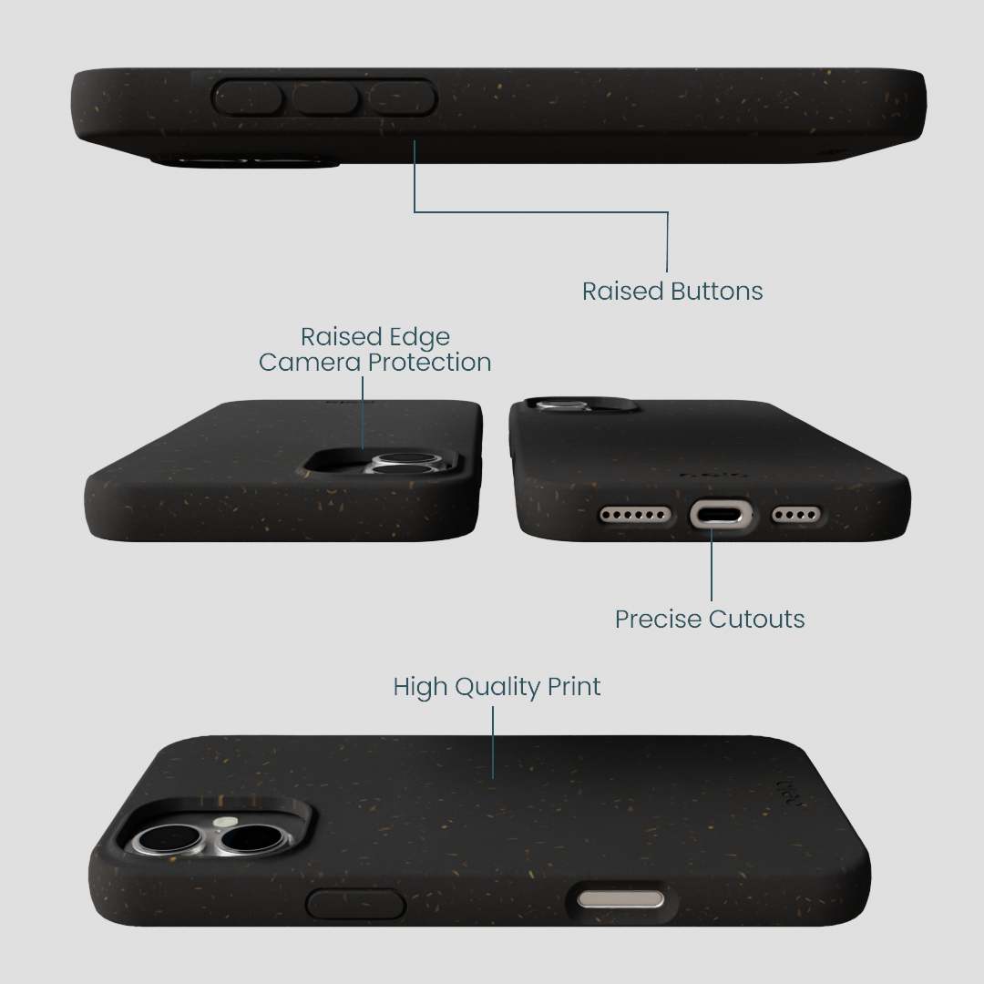 Black iPhone 16 Plus Case