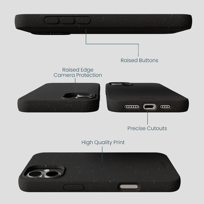 Black iPhone 16 Plus Case