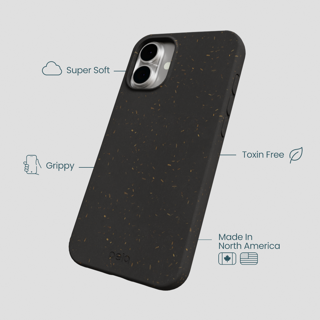 Black iPhone 16 Plus Case