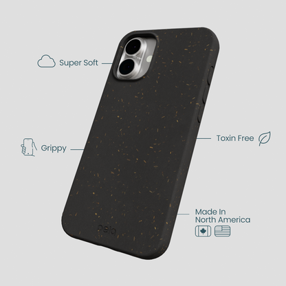 Black iPhone 16 Plus Case