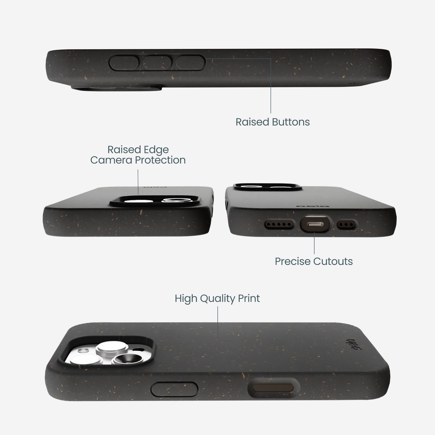 Black iPhone 16 Pro Max Case