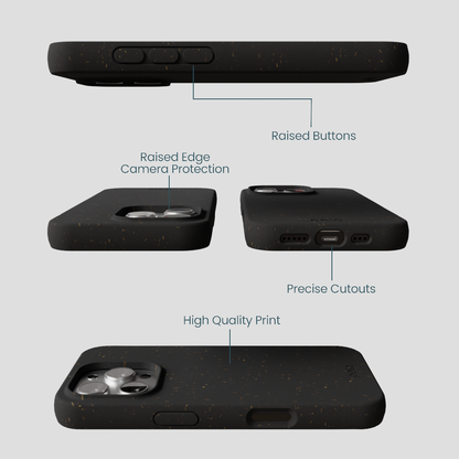 Black iPhone 16 Pro Case