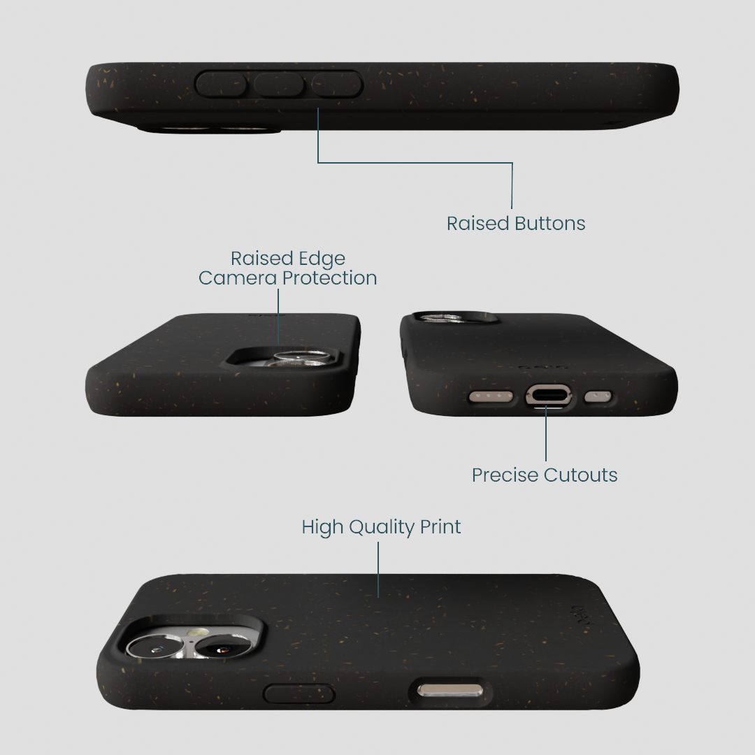 Black iPhone 16 Case