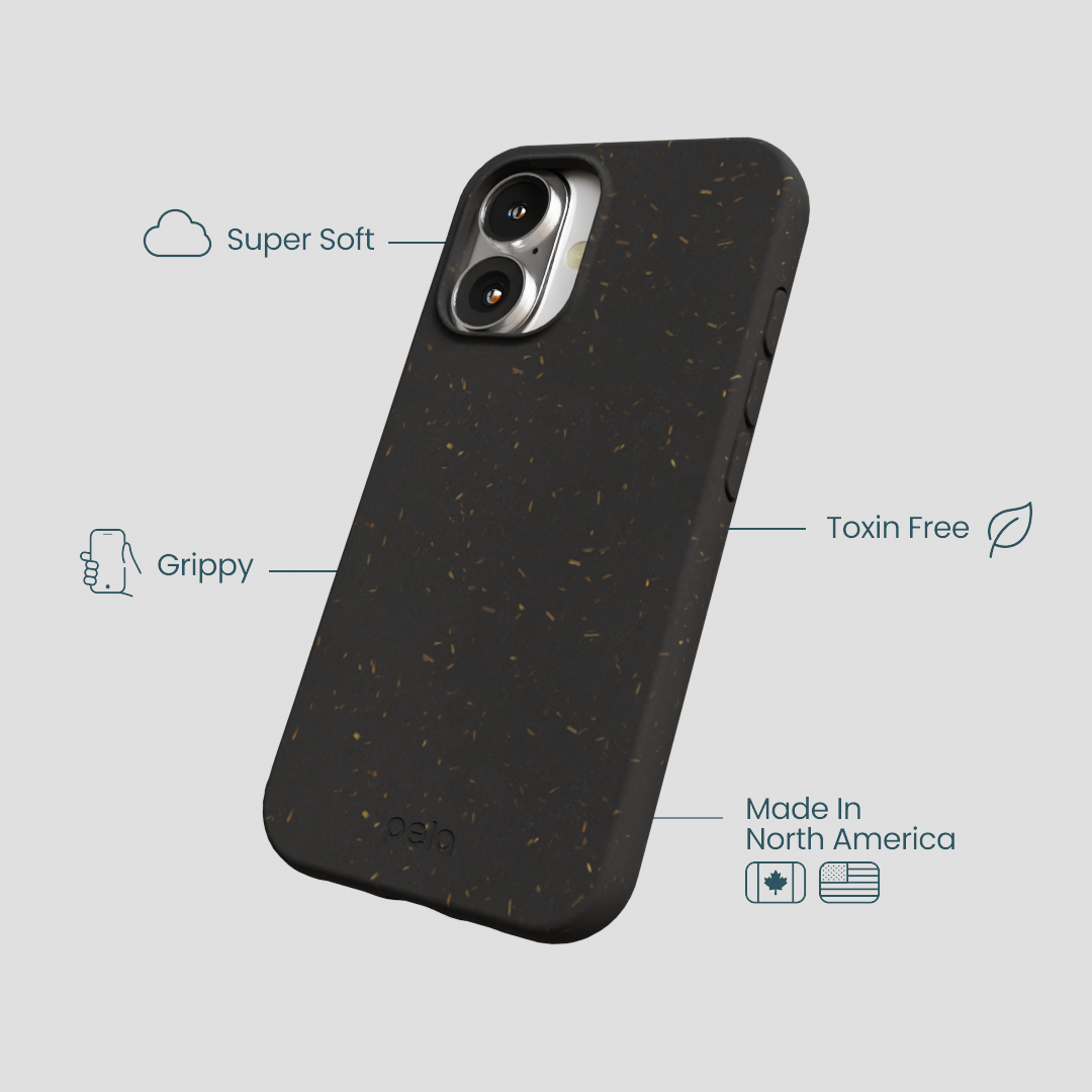 Black iPhone 16 Case
