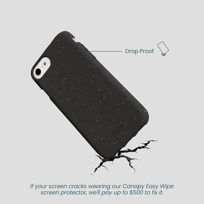 Black iPhone 6/6s/7/8/SE Case