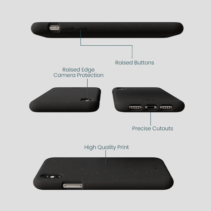 Black iPhone XR Case