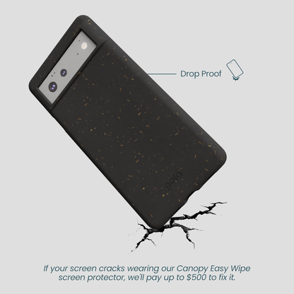 Black Google Pixel 6a Phone Case