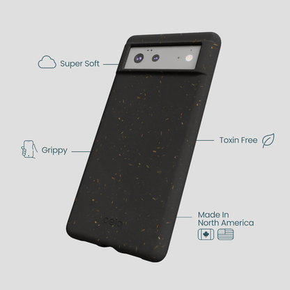 Black Google Pixel 6a Phone Case