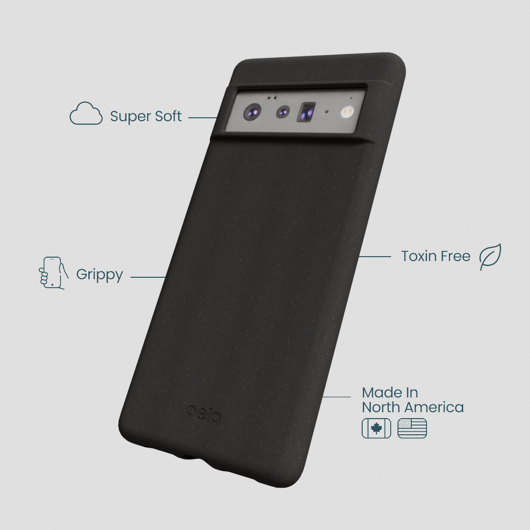 Black Google Pixel 6 Pro Phone Case