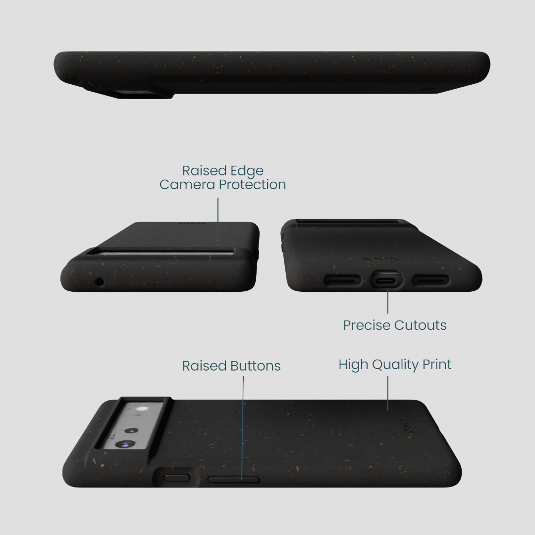 Black Google Pixel 6 Phone Case