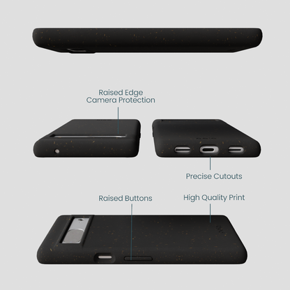 Black Google Pixel 7a Phone Case