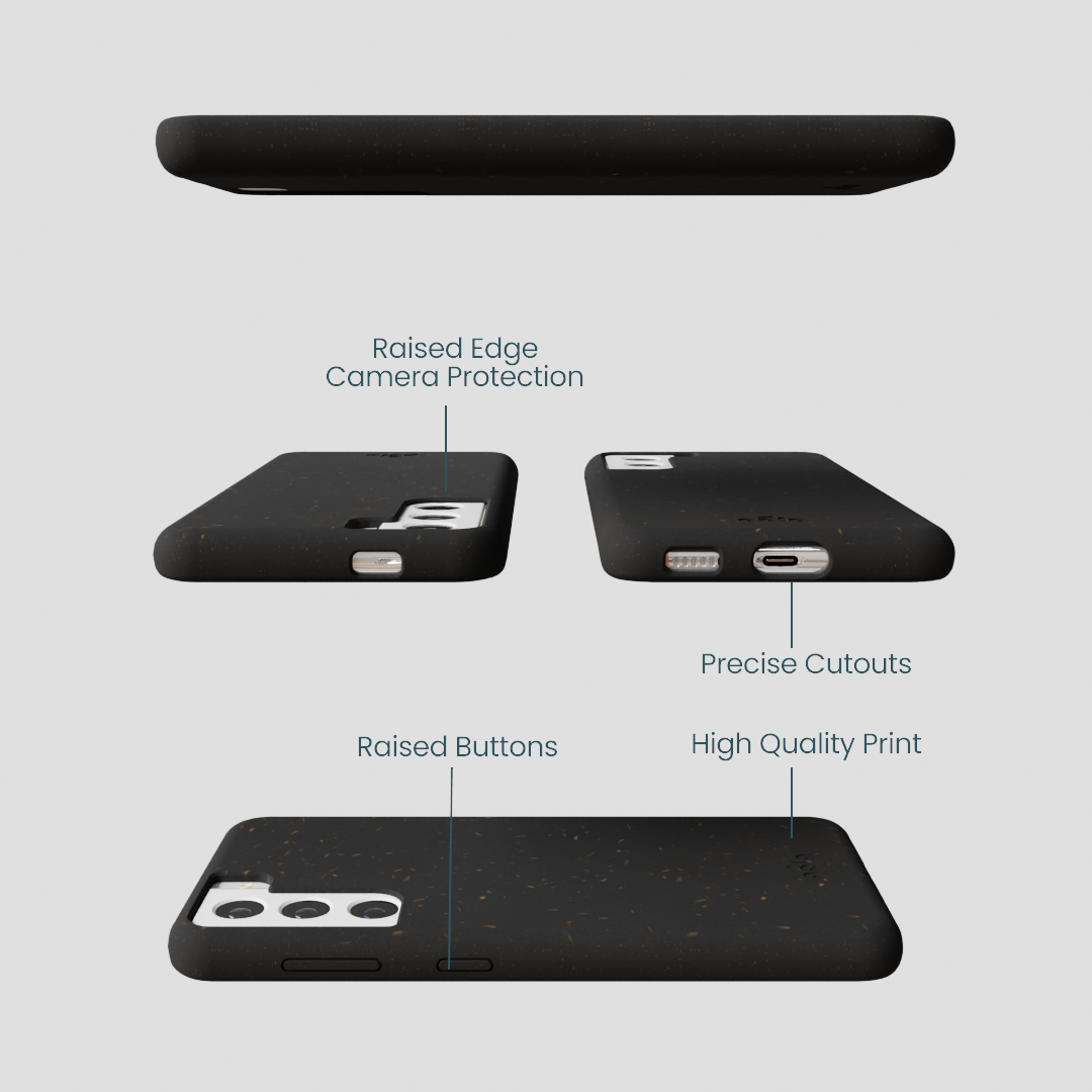 Black Samsung Galaxy S22 Phone Case