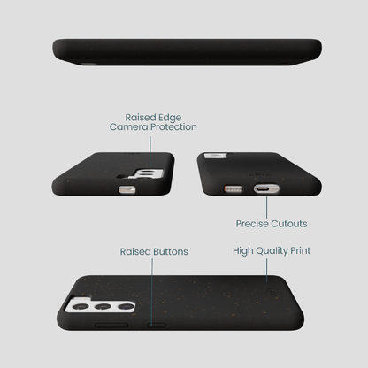 Black Samsung Galaxy S22 Phone Case