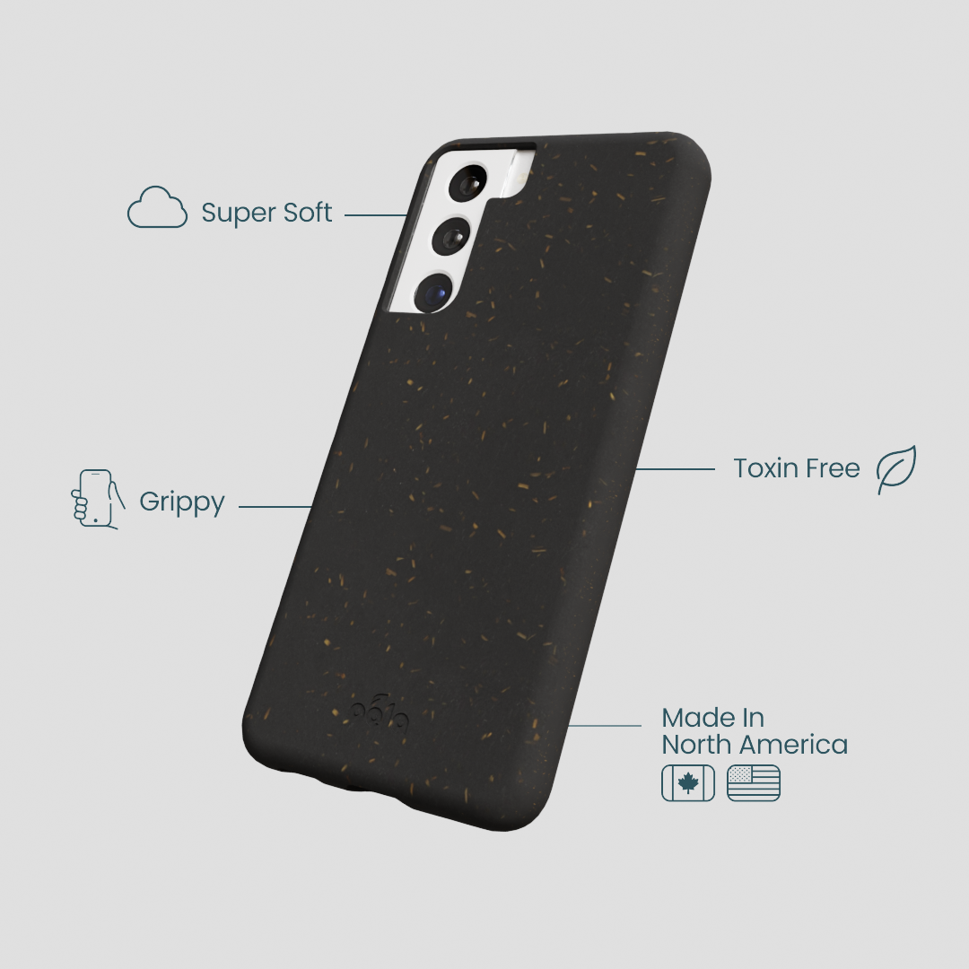 Black Samsung Galaxy S22 Phone Case