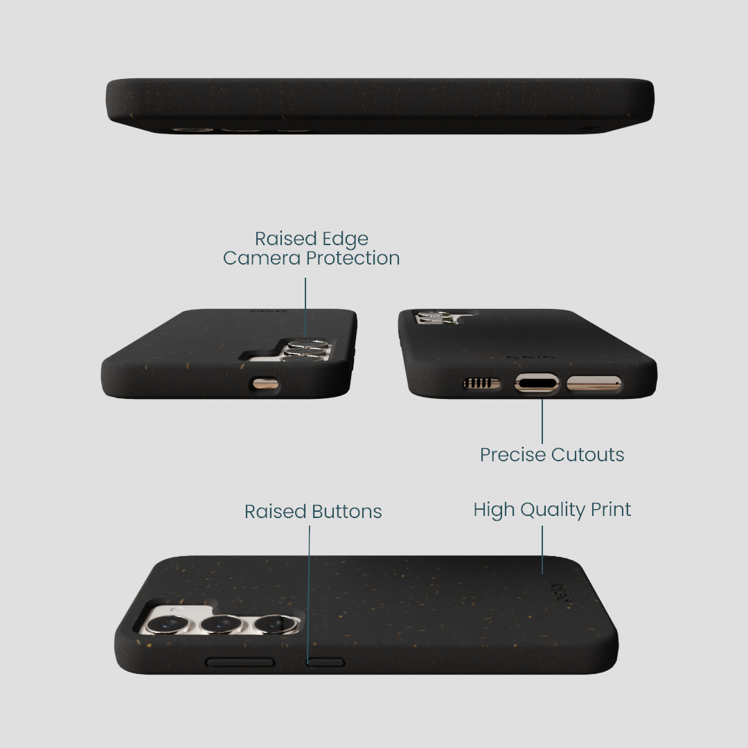 Black Samsung Galaxy S23 Phone Case