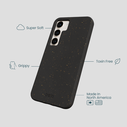 Black Samsung Galaxy S23 Phone Case