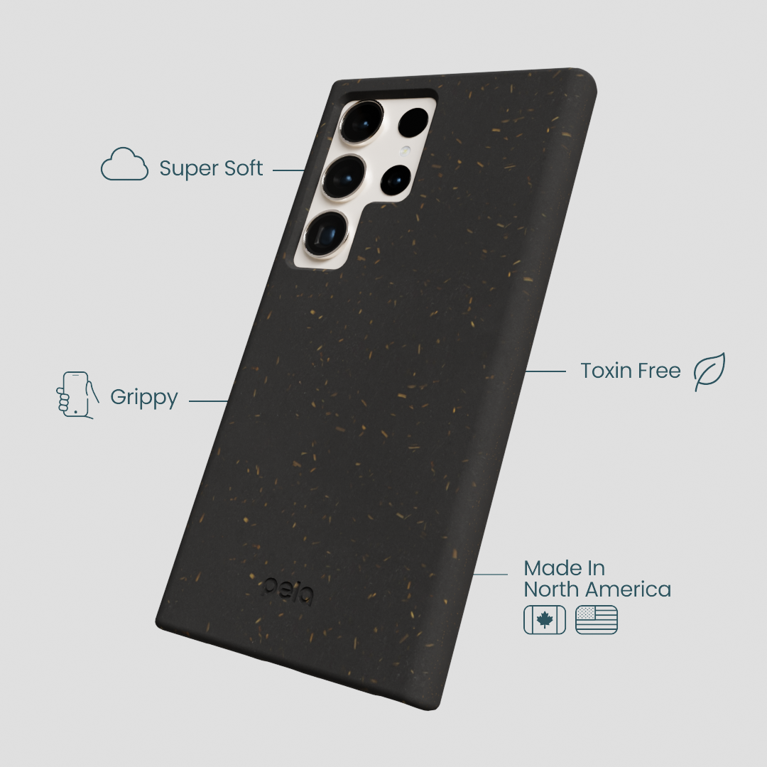 Black Samsung Galaxy S24 Ultra Phone Case