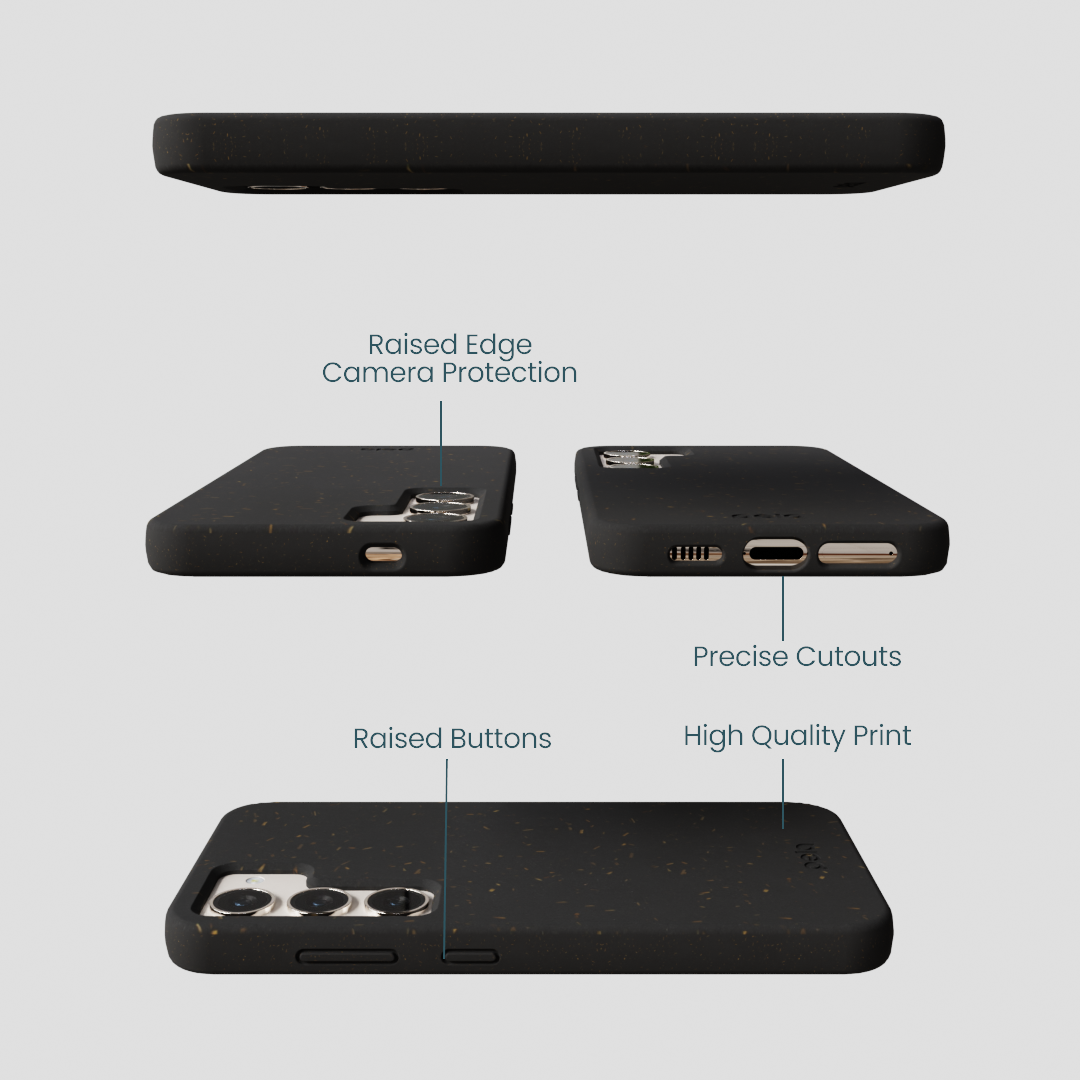 Black Samsung Galaxy S24 Phone Case