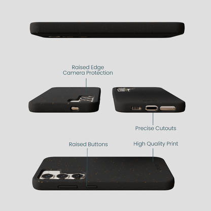 Black Samsung Galaxy S24 Phone Case