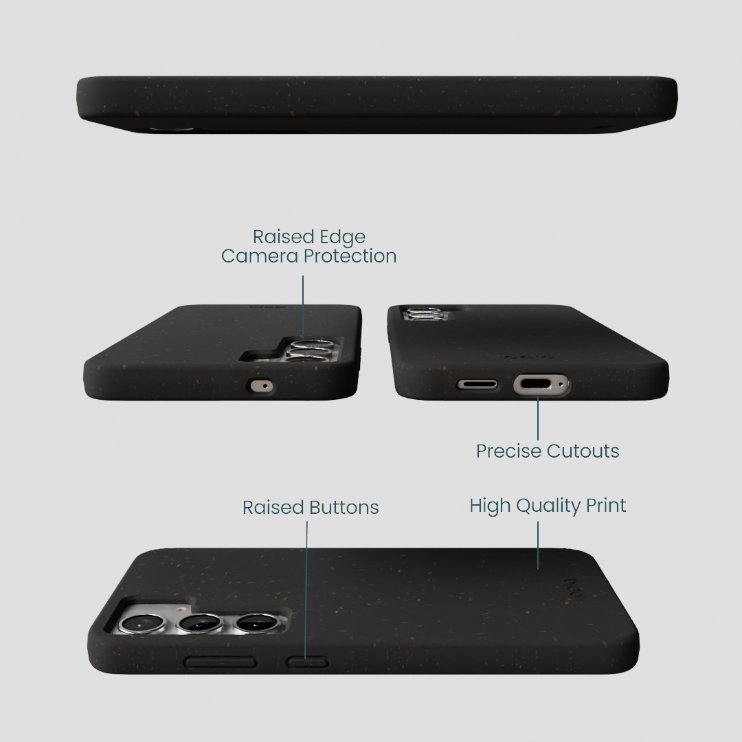 Black Samsung Galaxy S25+(Plus) Phone Case