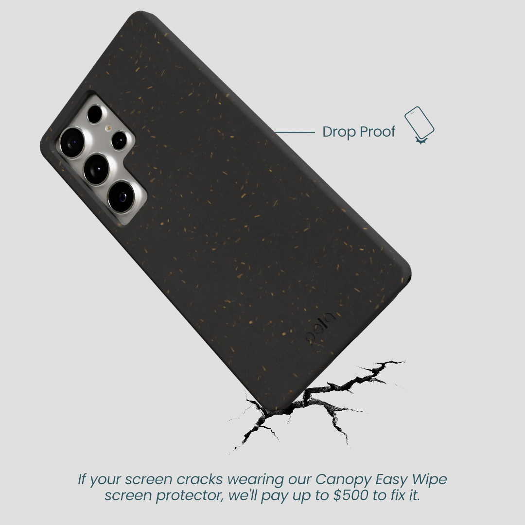 Black Samsung Galaxy S25 Ultra Phone Case