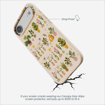 Seashell Plants and Blooms iPhone Air Case