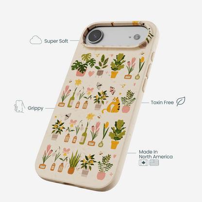 Seashell Plants and Blooms iPhone Air Case