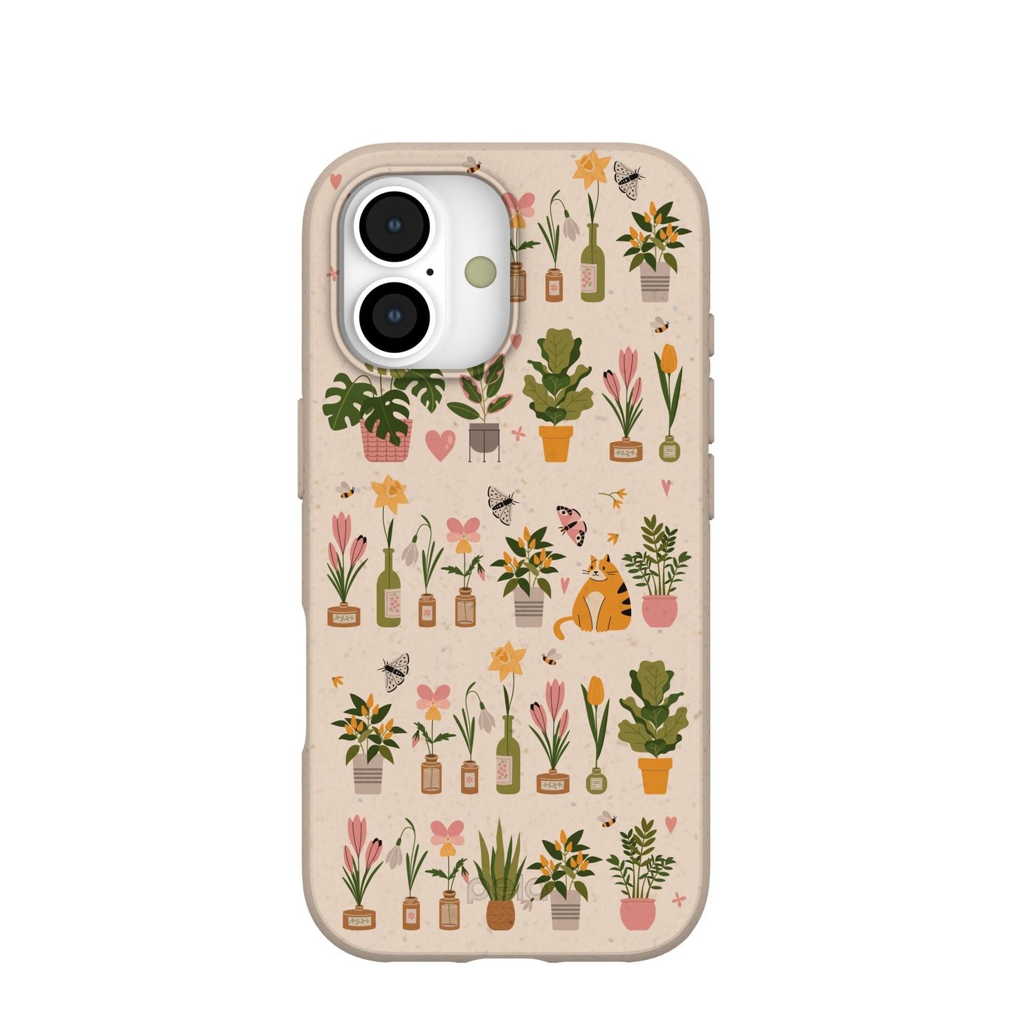 Seashell Plants and Blooms iPhone 17 Case
