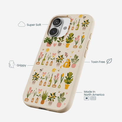 Seashell Plants and Blooms iPhone 17 Case
