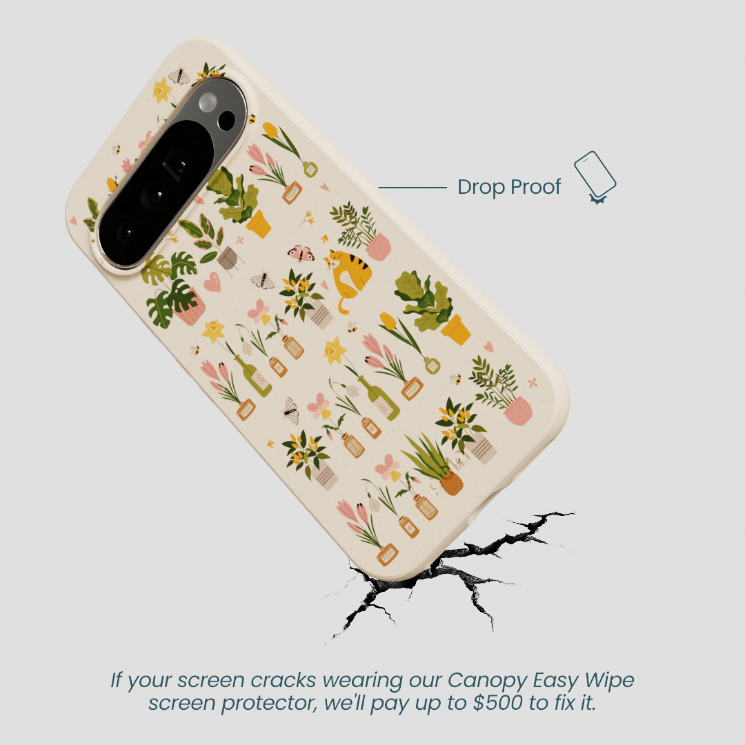 Seashell Plants and Blooms Google Pixel 10 Pro XL Case
