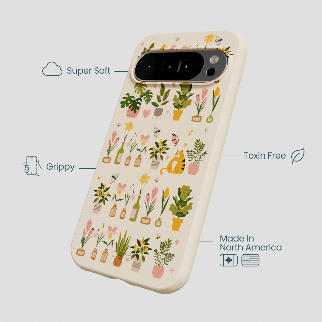 Seashell Plants and Blooms Google Pixel 10 Pro XL Case