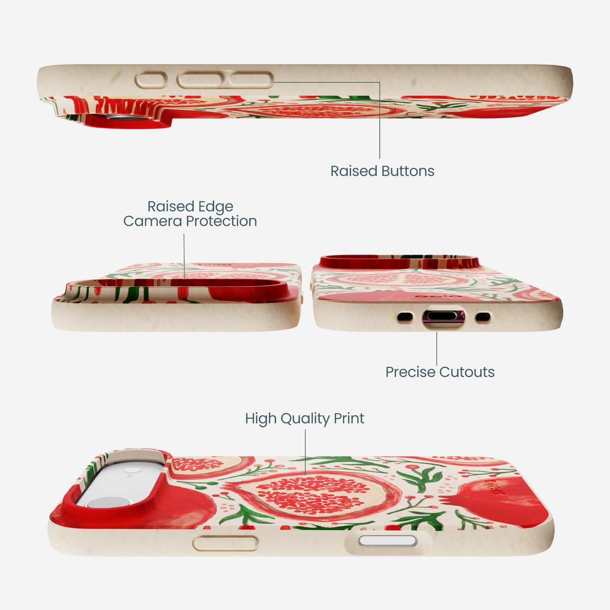 Seashell Pomegranate Cheer iPhone Air Case