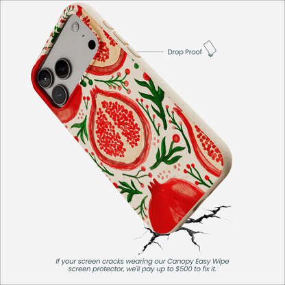 Seashell Pomegranate Cheer iPhone 17 Pro Max Case