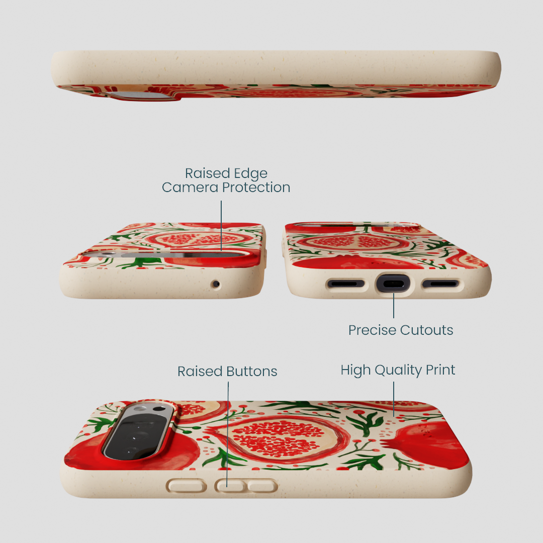 Seashell Pomegranate Cheer Google Pixel 10 Pro XL Case