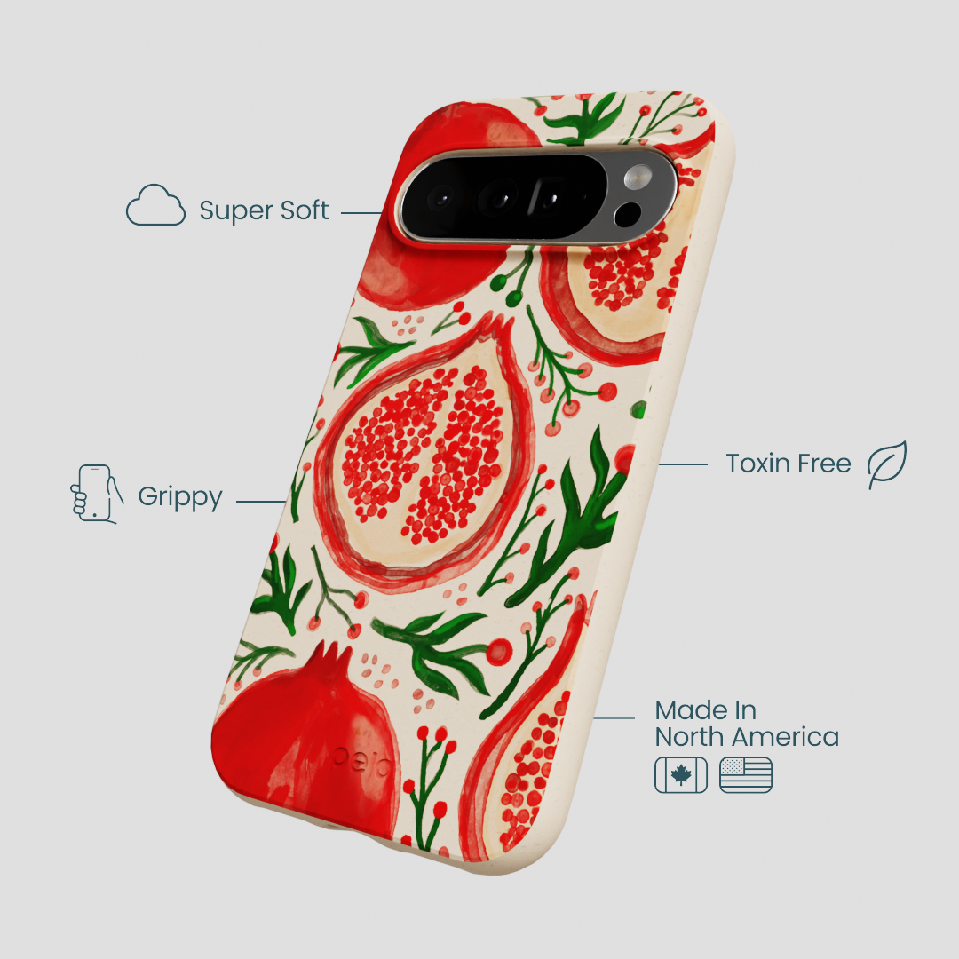 Seashell Pomegranate Cheer Google Pixel 10 Pro XL Case