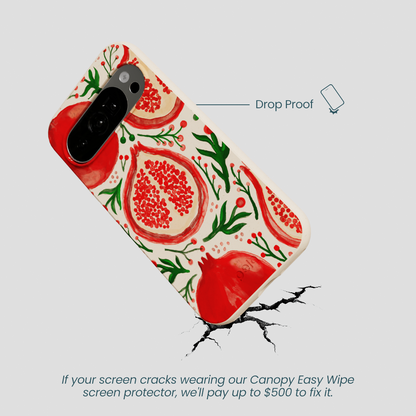 Seashell Pomegranate Cheer Google Pixel 10/10 Pro Case