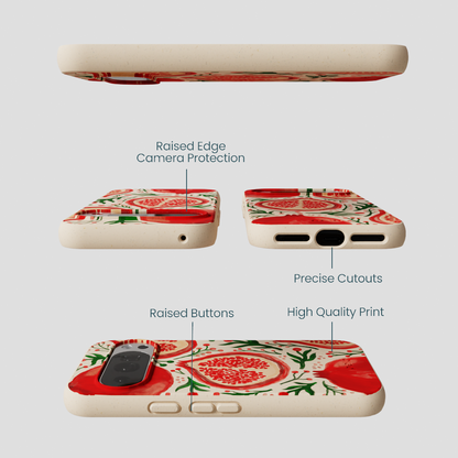 Seashell Pomegranate Cheer Google Pixel 10/10 Pro Case