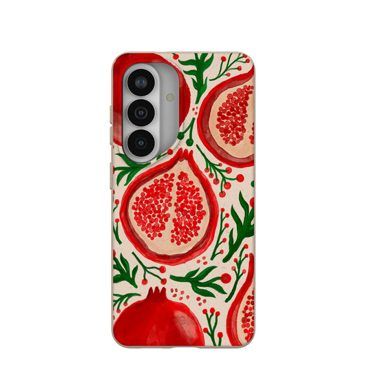 Seashell Pomegranate Cheer Samsung Galaxy S26 Case