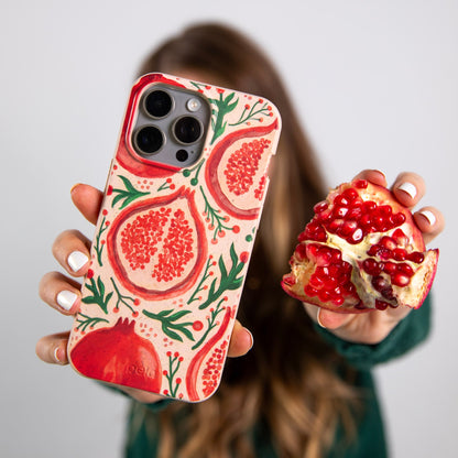 Seashell Pomegranate Cheer Samsung Galaxy S26 Case