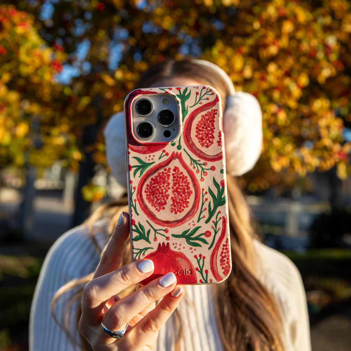 Seashell Pomegranate Cheer Samsung Galaxy S26 Case