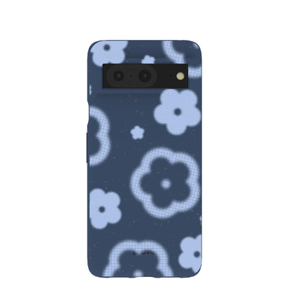 Navy Blue Poppie Google Pixel 8 Case