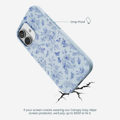 Powder Blue Porcelain iPhone 17 Case