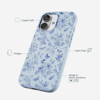 Powder Blue Porcelain iPhone 17 Case