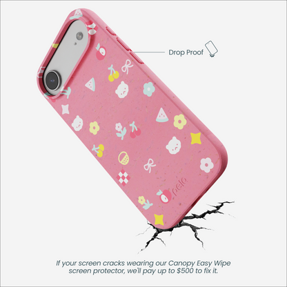 Bubblegum Pink Pretty Picnic iPhone Air Case