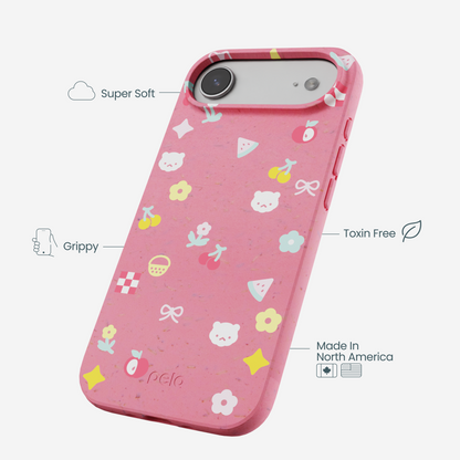 Bubblegum Pink Pretty Picnic iPhone Air Case