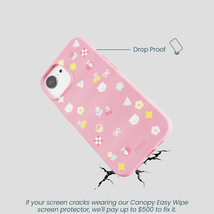 Bubblegum Pink Pretty Picnic iPhone 16e/17e Case