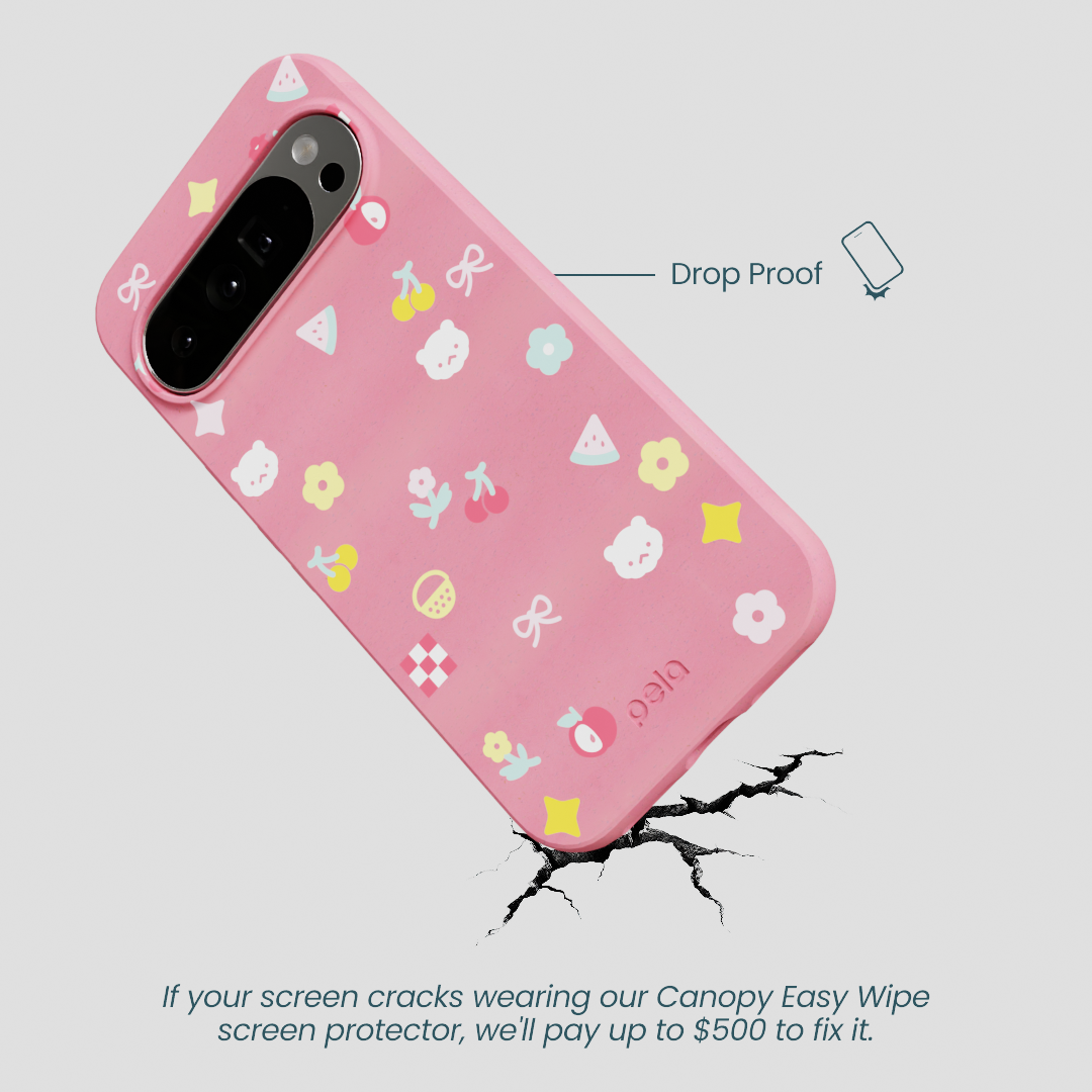 Bubblegum Pink Pretty Picnic Google Pixel 10 Pro XL Case